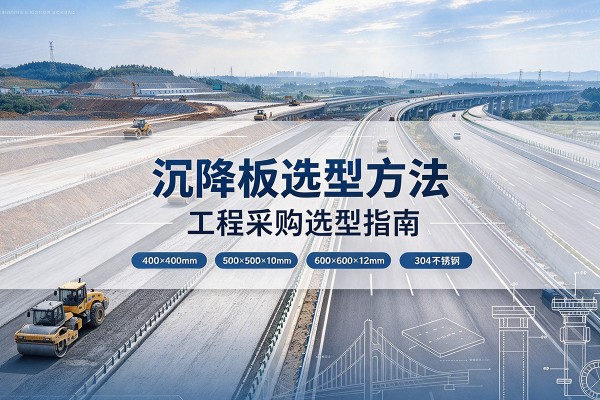 嵩县沉降板选择方法