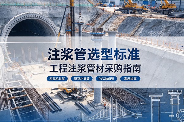 嵩县注浆管选型标准