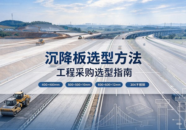 嵩县沉降板选择方法