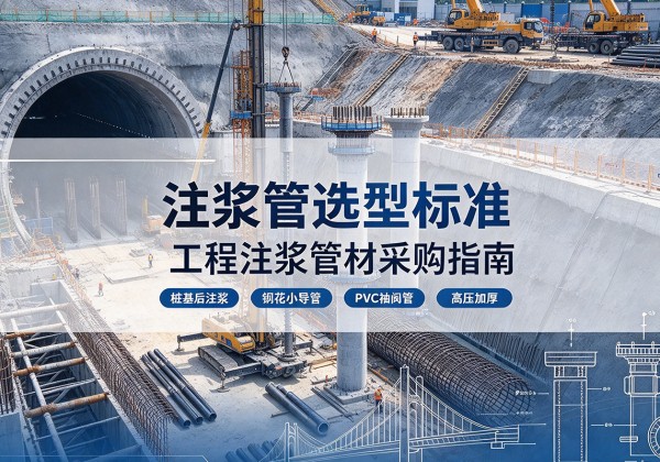 嵩县注浆管选型标准